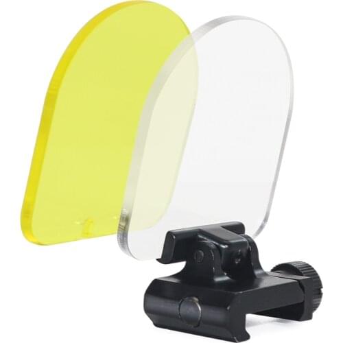 Holographic Bulletproof Lens Protector Folding For Paintball Airsoft 551 552 553 558 Scope Red Green Dot Sight