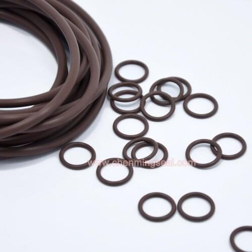 ID70*3 Fluoropolymer 70% Rubber ID35*3 FKM O-Rings High Temperature Corrosion Resisted Rubber Gasket Seal Rings Colour Assorted