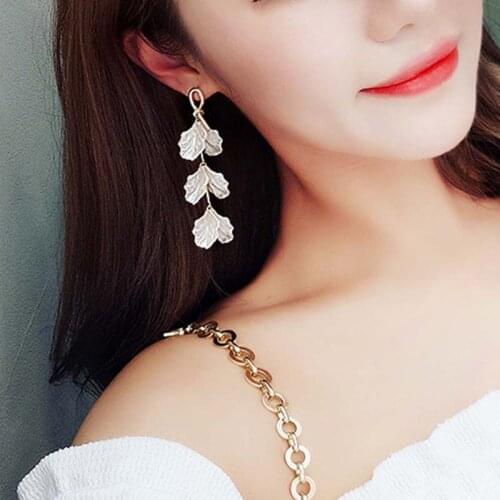 Fashion Statement Earring Geometric Large Earrings For Women Hanging Dangle Earrings Drop Earrings 2021 New Trend Female Jewelry