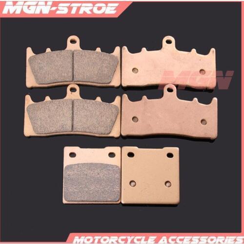 Motorcycle metal sintering brake pads For ZX-12R ZX12R 2000 2001 2002 2003 ZX-7R ZX7R 96 97 98 99 00 01 02 03 ZRX1100 ZRX1200