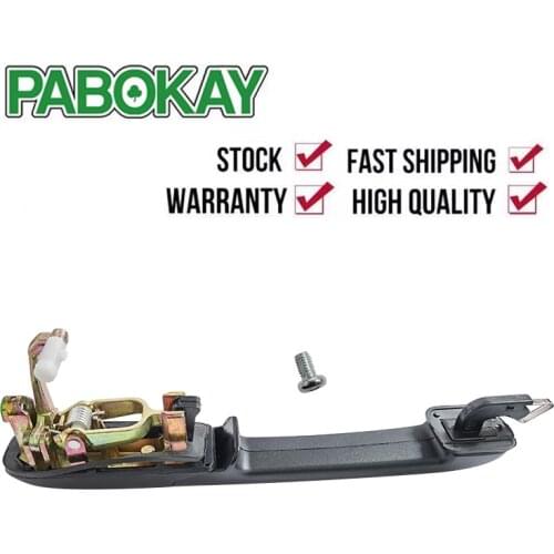 New Door Handle Rear Driver Left Side Black FOR VW LH Hand Sedan Passat 3A0839205A 3A0839205