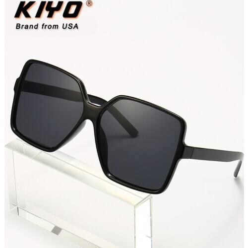KIYO Brand 2020 New Women Men Square Sunglasses PC Fashion Sun Glasses High Quality UV400 Driving Eyewear D1932
