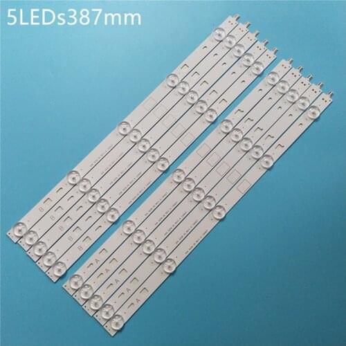 New Kit) 10pcs(5*A 5*B)LED backlight strip Replacement for 40inch TV KDL-40R480B samsung 2013SONY40A 2013SONY40B 3228