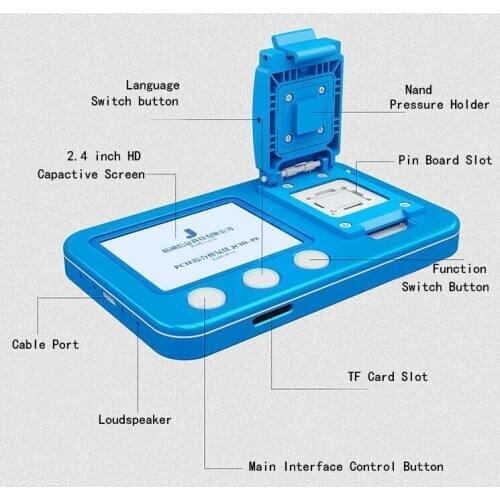 2020 New JC P8 PCIE NAND Programmer JCID-P8 Serial Read Write Error Repair Tool For iPhone 8 8P X NAND Underlying Data Repair