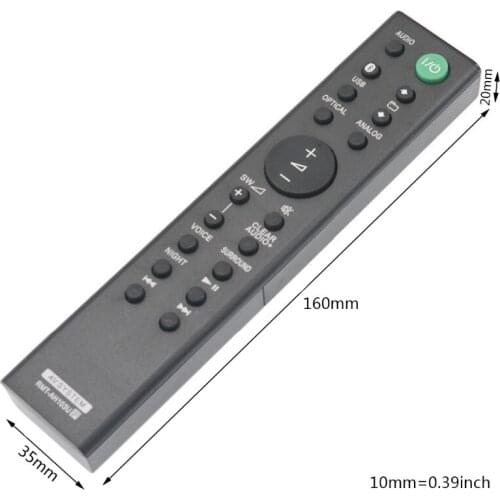 Remote Control RMT-AH103U for S ony HT-CT80 SA-CT80 Soundbar System BX0E