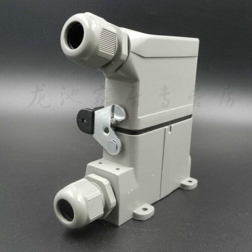 Heavy Load Connector Plug Socket Surface Mounted HDC-HA-016-3 Rectangle 16A Heat Flux Avenue 16 Core
