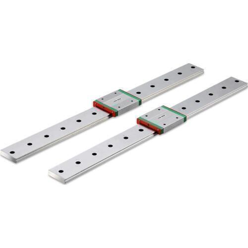 Ten-high miniature rail guide rail + carriage block mgw9c for CNC machine L 200mm 500mm 600mm 900mm free shipping