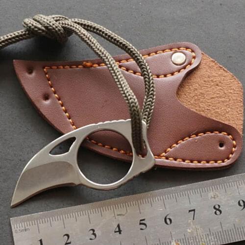 Outdoor Mini Stainless EDC Tool Claw Knife Protable MC Pocket Knife Camping Survival Knife Self-defense Small Knife