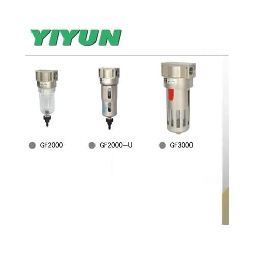 YIYUN Air source handling element filter Pneumatic components GF2000-06 GF2000-08 GF3000-08 GF3000-10 GF3000-15 GF series