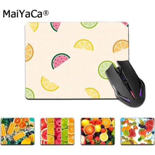 Maiyaca High Quality summer fruit Beautiful Anime Mouse Mat Smooth Writing Pad Desktops Mate gaming mouse pad