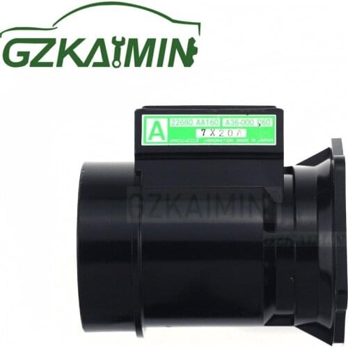 High Quality Mass Air Flow Meter Sensor 22680-AA160 22680AA160 A36-000 fit For Subaru Impreza for Legacy for Forester 2.5L K-M