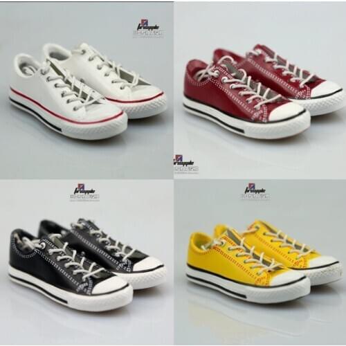 ZY 1002 1:6 Soldier Womens Low-top Hollow Strap Sneakers Rubber Shoes Canvas Shoes 12-inch Woman Doll Available