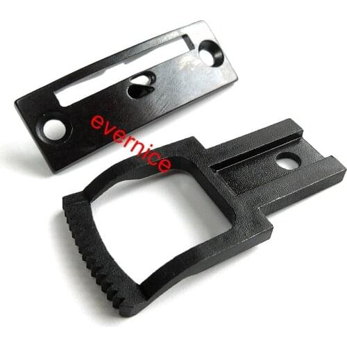 1/16" Needle Plate + Feed Dog For Goldenwheel Cs820 #A6050-1A 1/16"+A6051-1A