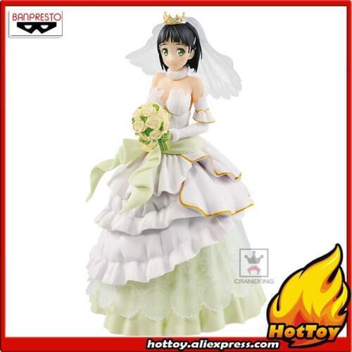 100% Original Banpresto EXQ Collection Figure - Wedding Suguha from "Sword Art Online: Code Register"