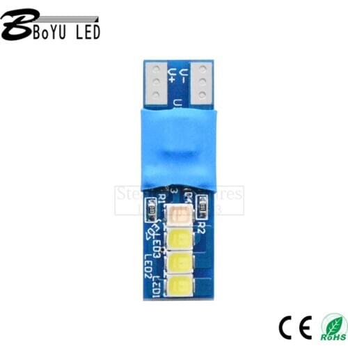 2pcsCar width indicator light dynamic led two-color indoor light reading light dynamic double tip small bulb license plate light