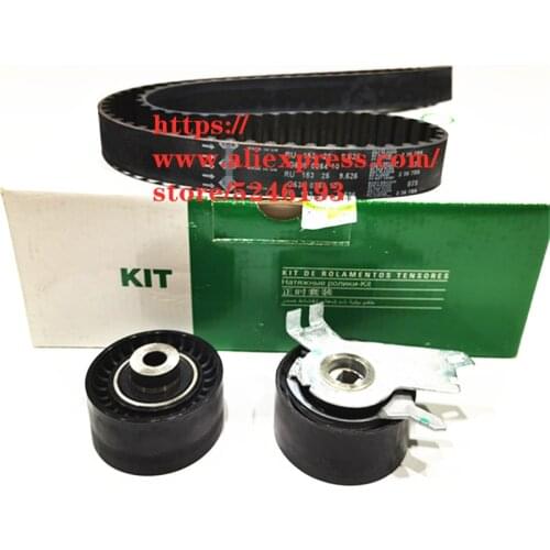 3pcs/set Engine Timing Suit/Kit For DFM DongFeng AX7 2.0/2.3 Timing belt&Timing Tensioner&Idler Timing Set