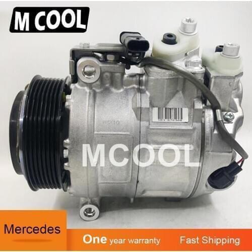 For FREE SHIPPING Brand New Auto AC Mercedes Benz Compressor ac Mercedes-Benz compressor S600ML450 7PK for car Mercedes