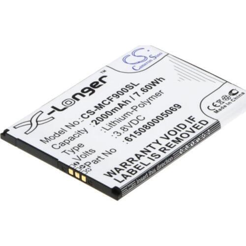 Cameron Sino 2000mAh battery for MOBISTEL Cynus F9 F9 4G F303-S 615080005069 Mobile, SmartPhone Battery