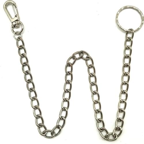 Chain Trousers Punk Keychain for Women and Men Pants Belt Waist chains Hip Hop Hook