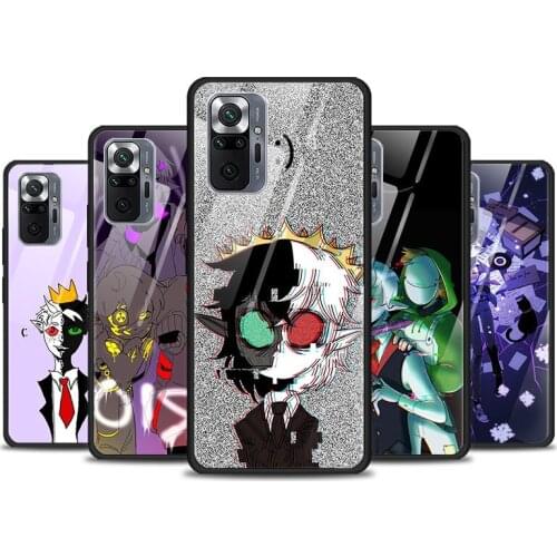 Dream Smp Ranboo For Xiaomi Redmi K40 K30 K20 9T 9C 9A 9 8A 7 Pro Plus Tempered Glass Phone Case