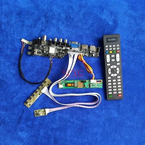 LVDS 30-Pin KIT 1CCFL HDMI-compatible VGA USB 1400*1050 Fit LTN141P2/LTN141P4/QD14FL02 DVB Digital Signal LCD screen drive board
