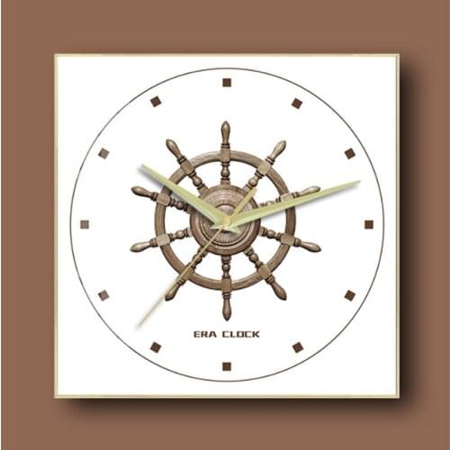 Frane Wall clock Metal Wall Clock Silent Wall Watch Modern Design Clocks For Home Decor Office European Style