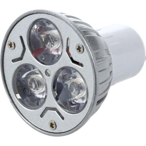 GU10 LAMP LIGHT BULB has 3 LED WARM WHITE 3W 5W 12V