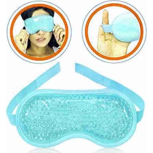 Best Eye Mask Hot Cold Gel Beads Sleep Mask Anti-Aging Perfect for Relieving Migraines Stress Related Tension Reduce Puffy Eyes