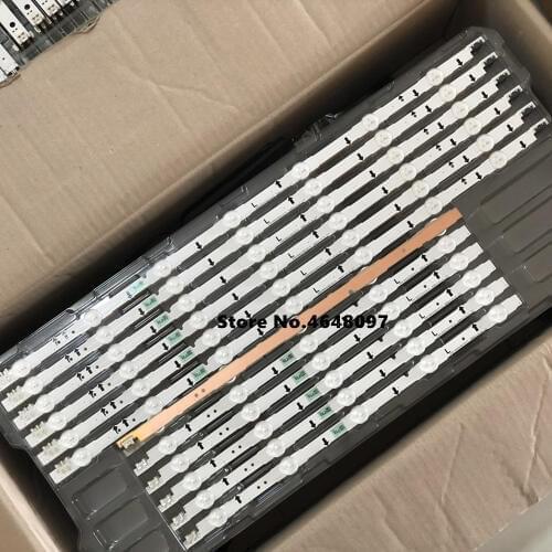 New 12 PCS/set LED backlight strip D4GE-500DCA-R2 D4GE-500DCB-R2 for UE50H6350 UN50J5500AF UE50H6200