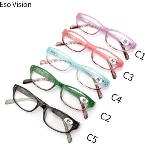 Fashion Womens Designer Reading Glasses Blue Amber in High Quality with Pouch and Cloth Discount Oval Ladys Optical Frame Pink