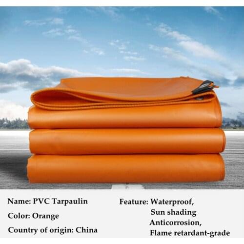 Flame Retardant Cloth 0.4mm Thicken PVC Tarpaulin Rainproof Tarp Garden Plant Balcony Cover Anti-flaming Cloth Forest Fire-proof