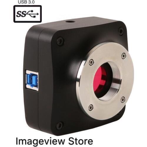 8.3MP USB3.0 Mircoscope C-mount eyepiece color camera E3ISPM08300KPB with Sony IMX334 CMOS Sensor IP108300B 35fps Imageview