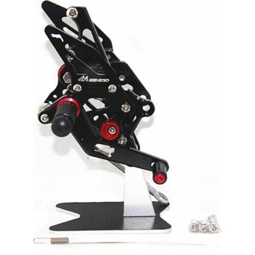 CNC Adjustable Footrests Foot Pegs Rider Rearsets Foot Rest Pedal For Yamaha YZF-R25 2014 2015 & YZF-R3 2015 2016 2017