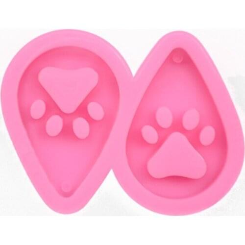 Water Drop Earrings Epoxy Resin Mold Keychain Pendant Casting Silicone Mould DIY Crafts Jewelry Casting Tools