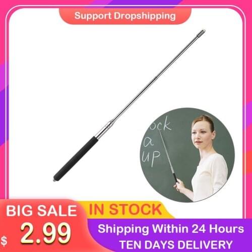 Extendable Hand Pointer Telescopic Retractable Pointer Handheld Presenter Classroom Whiteboard Pointer Pen For Teaching Meeting