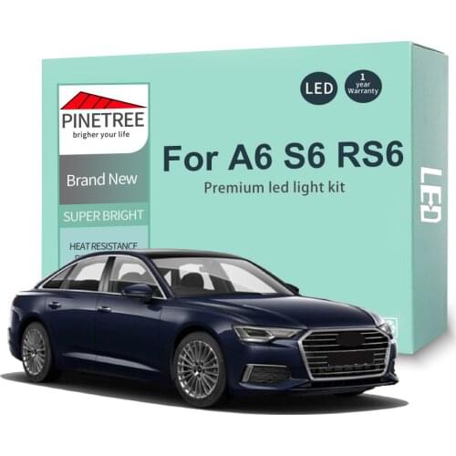 Car Led Interior Light Kit For Audi A4 S4 RS4 B5 B6 B7 B8 Dome Map Light Canbus No Error Car lamp Accessories