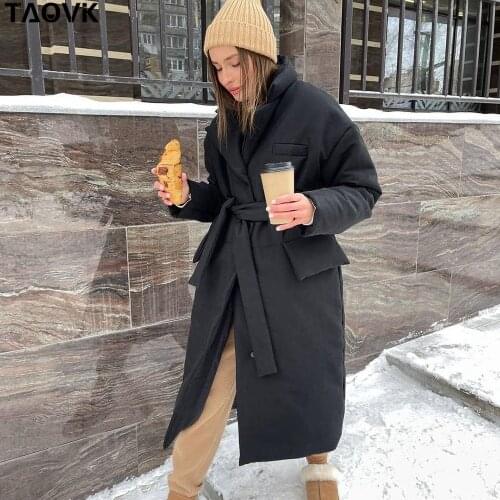 Женские зимние парки TAOVK China At AliExpress