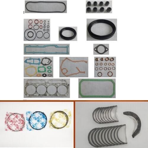 W04E complete repair Overhaul engine full gasket set kit for Hino truck