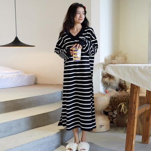 WLWFYWLT Women's Nightgowns With Sleeves