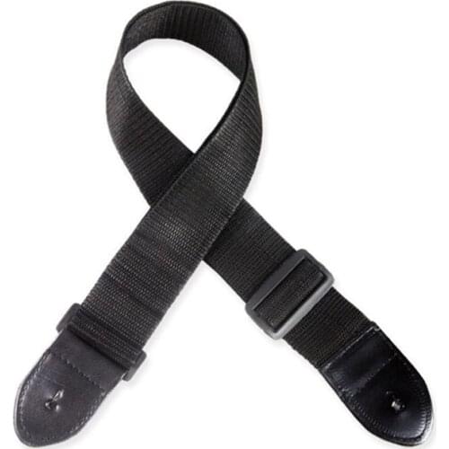 1 pics cutton black guitar strap for acoustic electric guitar bass Guitar Parts guitar accessories