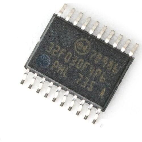 5pcs STM32F030F4P6 Mainstream ARM Cortex-M0 Value line MCU with 16 Kbytes Flash TSSOP-20