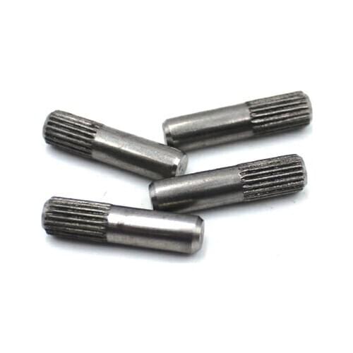 60PCS M2 Hinge Column pin Knurled Cylindrical pins toys Connecting rod 20mm-40mm length