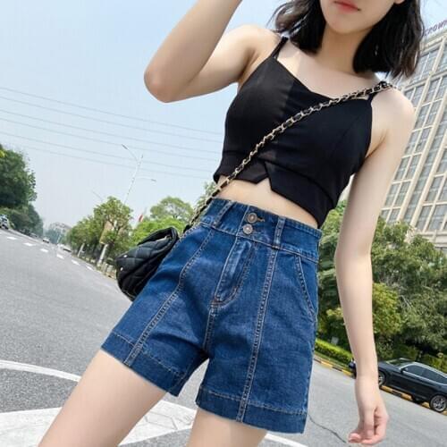 Женские короткие джинсы AAIQIQI China At AliExpress