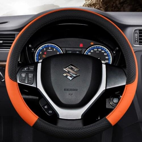 Steering wheel cover Auto Accessories Fashion New Cool Style Car Steering Wheel Cover Car-styling Anti-Slip Automotive Accesso