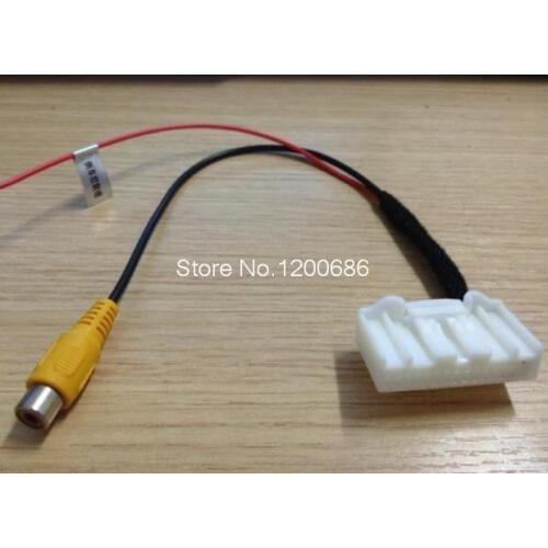 CD reverse video socket plug reverse video cable for Nissan