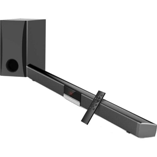 80W 2.1 Digital Surround System home theatre 2.1ch Blue tooth Soundbar TV Sound Bar With speaker Subwoofer