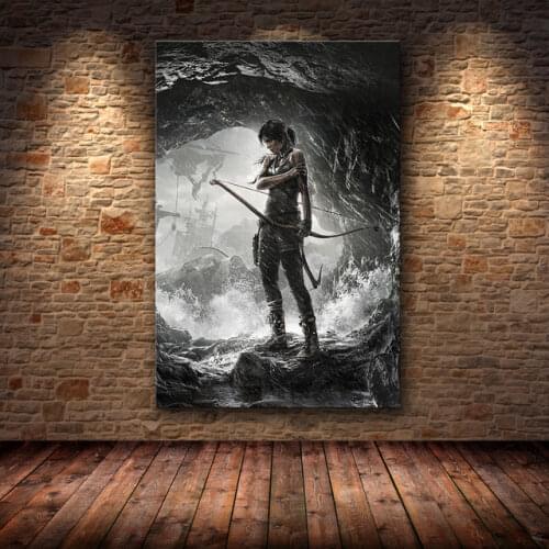 The Poster Decoration Painting Of Tomb Raider On HD Canvas Canvas Painting Art Posters And Prints Painting Pictures