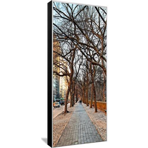 Wholesale Canvas Painting Prints Tall Trees road Nordic Natural Wall Pictures Living Room Art Decoration Pictures No Frame FA360
