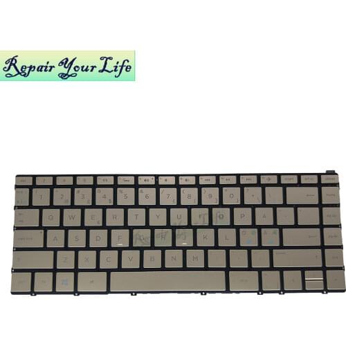 NE laptop keyboard for HP spectre X360 13-W 13-ae000 13-W055NR 13-AD Norway rose gold backlit 920746-DH1