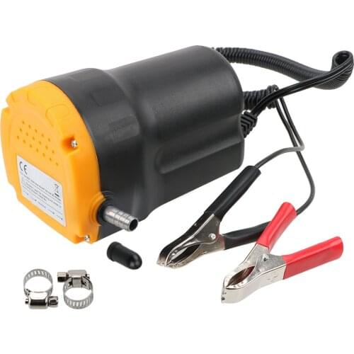 Oil Fluid Pump Extractor Electric Automatic Fuel Transfer Pump Suction Transfer Pump 12V 60W Exchange Transfer Pump